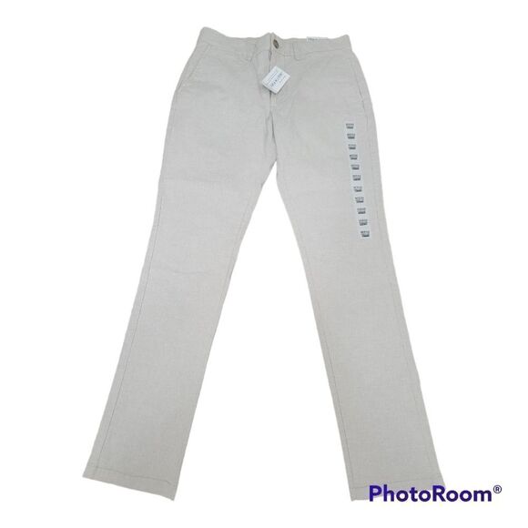 NWT Old Navy Build-in Flex Ultimate Slim Tan Color Cotton Men's Size 30x32 - Picture 1 of 9